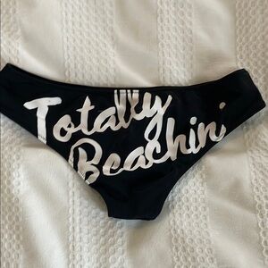 Victoria's Secret Black and White Bikini Bottom